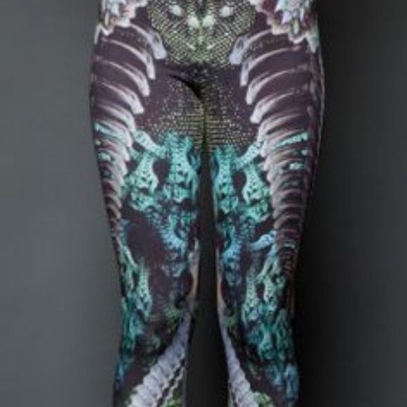 Lip Service Pants - Lip Service trippy bone leggings